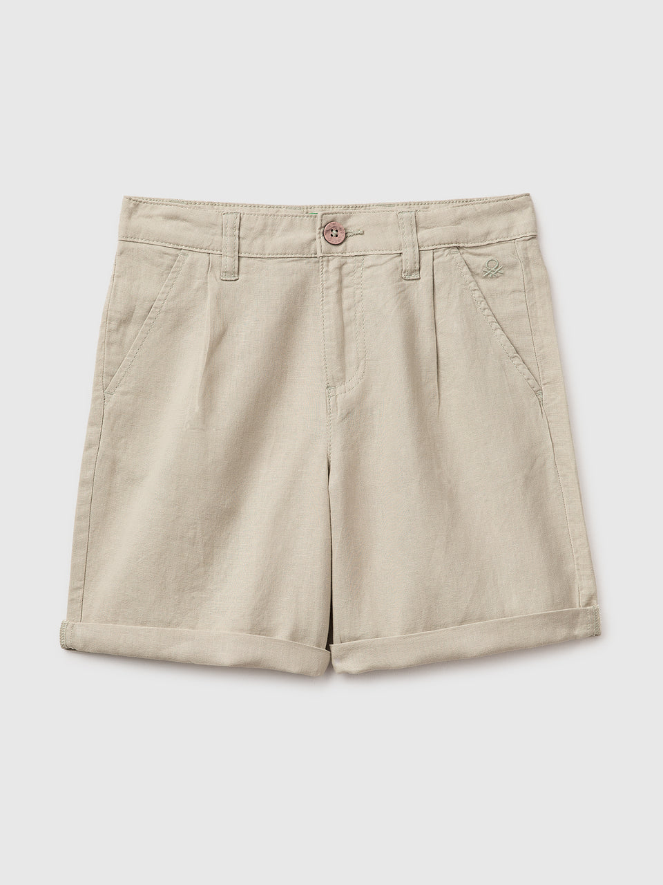 Linen blend shorts - ucb_image_FS