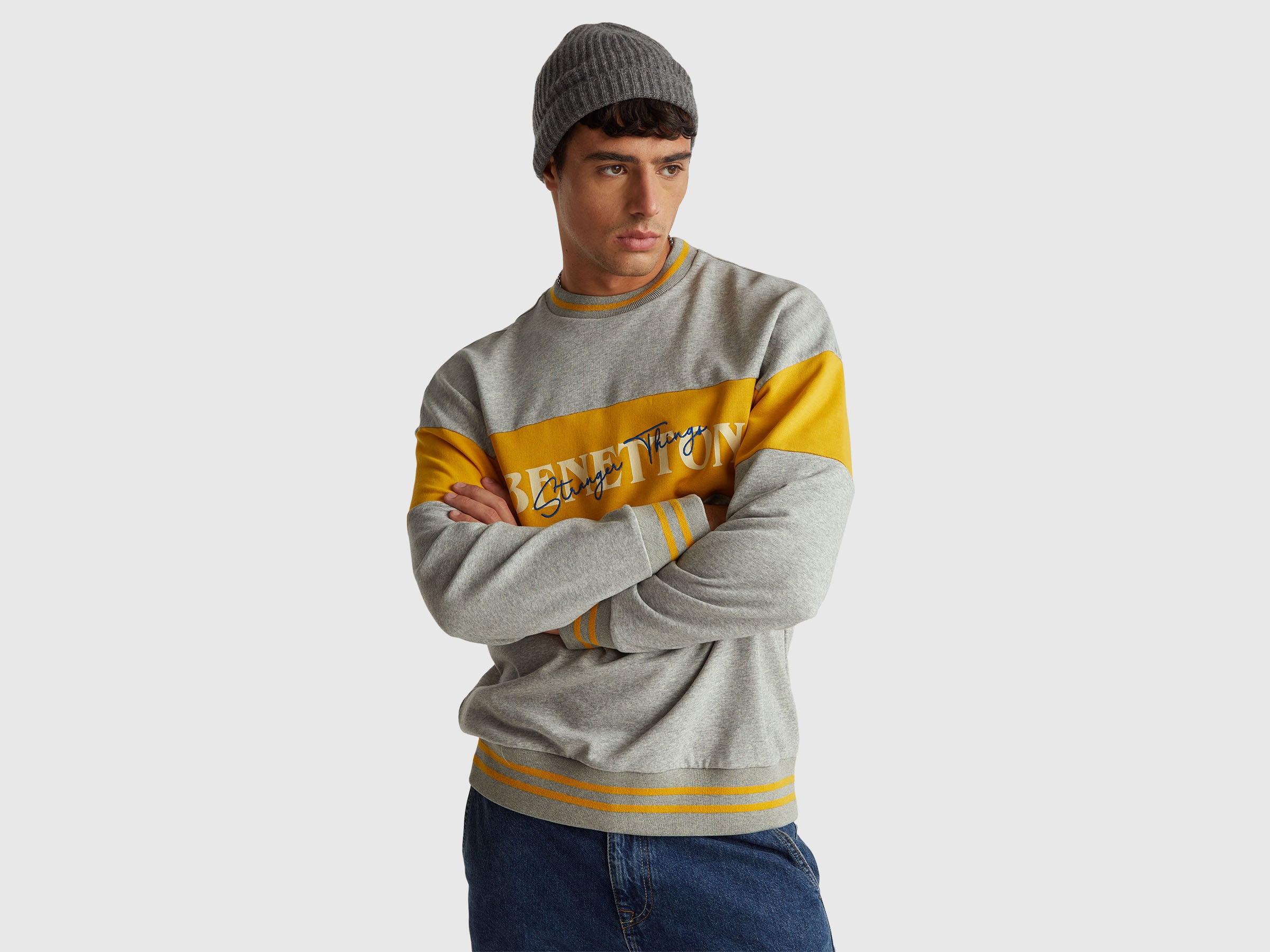 Sweat color block Stranger Things - ucb_image_F