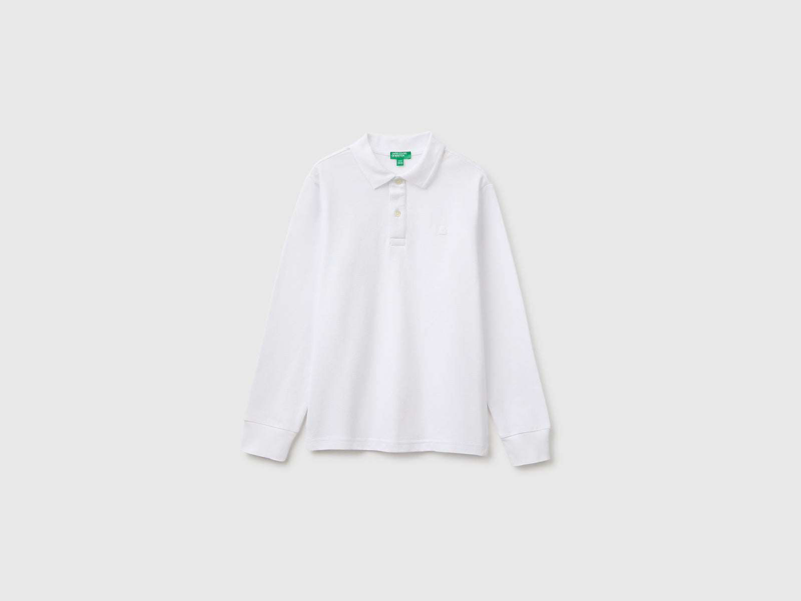 Polo de manga comprida em algodão orgânico - ucb_image_FS