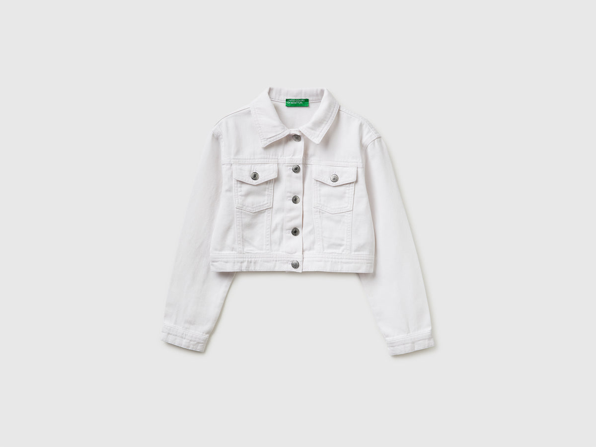 Cropped cotton jacket - ucb_image_FS