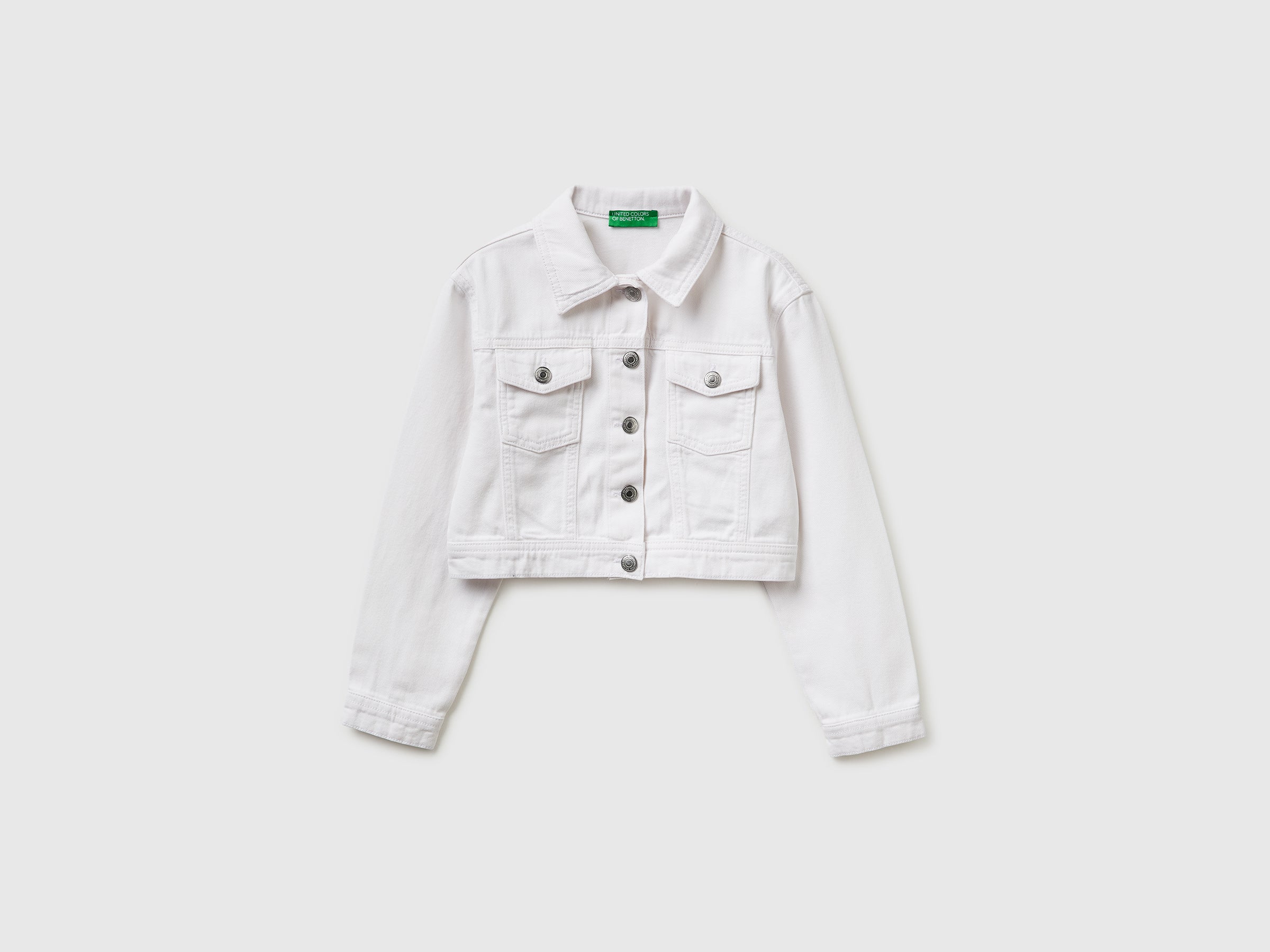 Cropped cotton jacket - ucb_image_FS