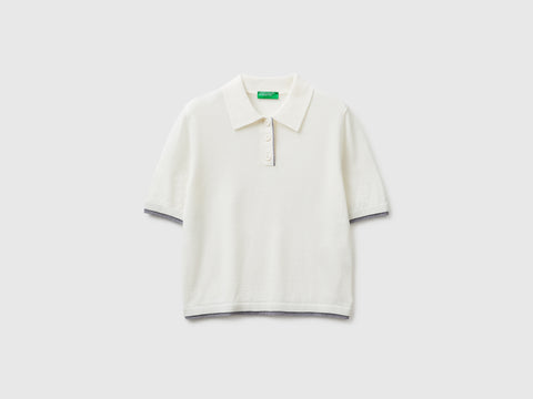 100% Merino wool polo shirt - ucb_image_FS