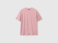 Crew neck T-shirt in linen blend - ucb_image_FS