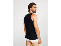 T-shirt sem mangas de roupa interior em algodão orgânico stretch - ucb_image_B