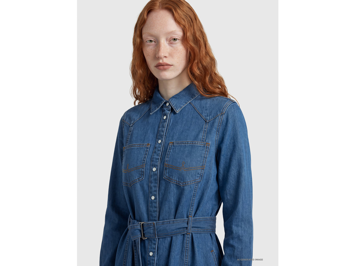 Chemise em denim claro - ucb_image_FY