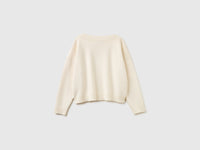 Boxy fit jacquard sweater - ucb_image_BS