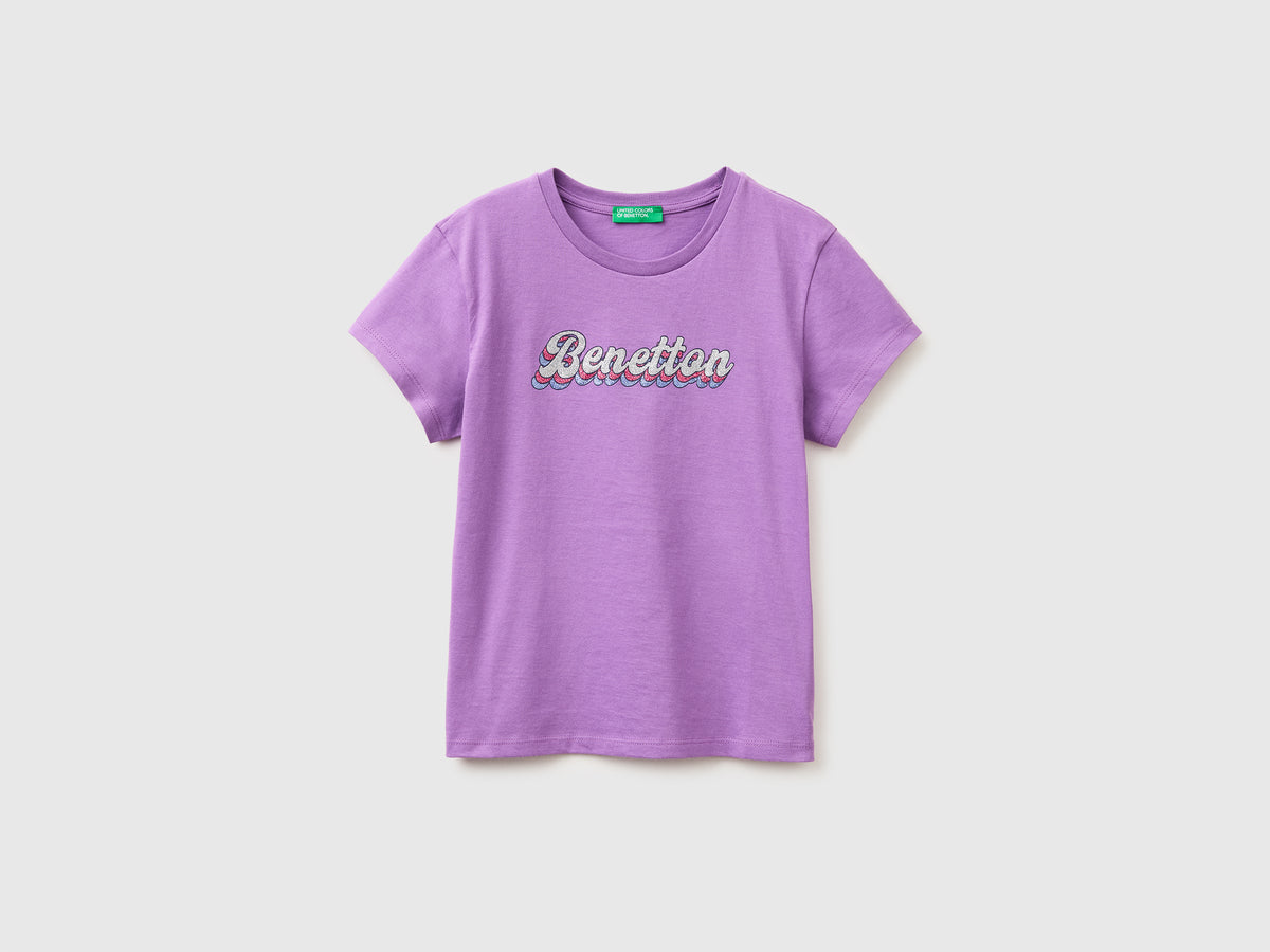 T-shirt with glitter print - ucb_image_FS