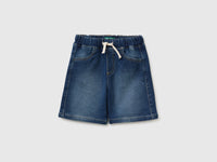Denim-effect Bermuda shorts - ucb_image_FS