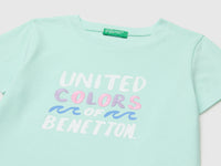 T-shirt with print and embroidery - ucb_image_DS1