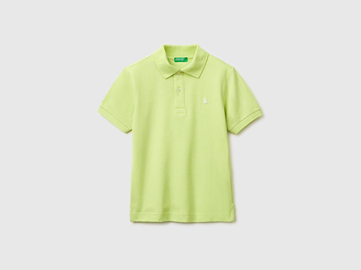 Slim fit polo in pure cotton - ucb_image_FS