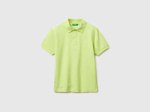 Slim fit polo in pure cotton - ucb_image_FS
