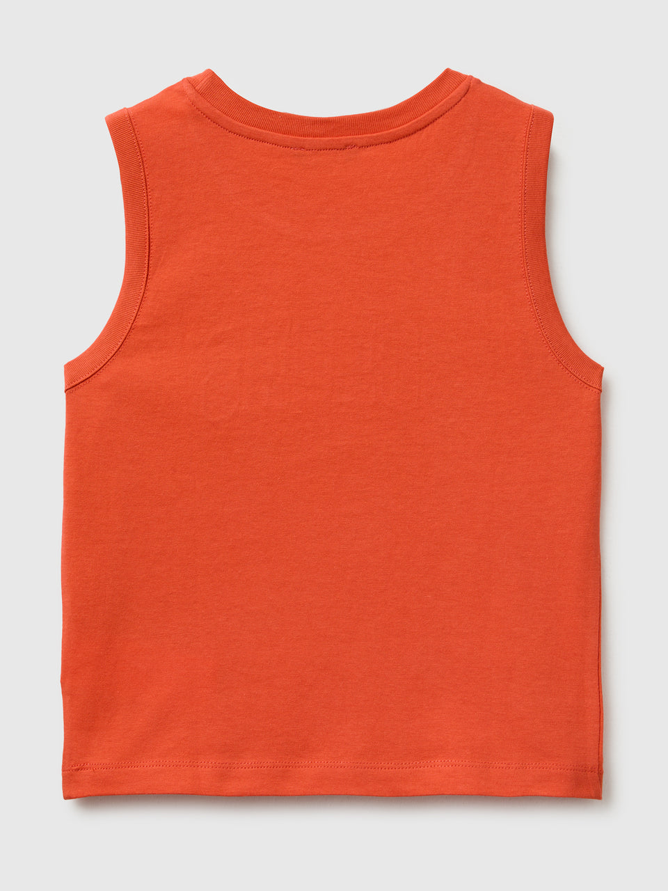 Organic cotton tank top with logo print - ucb_image_BS
