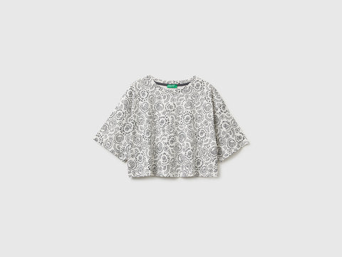 Printed cropped T-shirt - ucb_image_FS