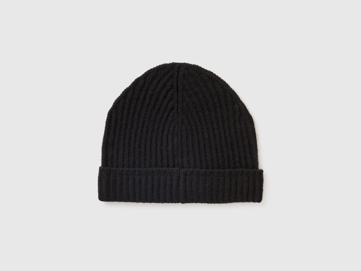 Gorro canelado 100% lã - ucb_image_BS