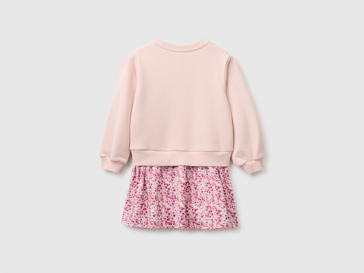 Vestido com saia às flores  - ucb_image_BS