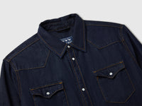 Camisa western de jeans escuro - ucb_image_DS1