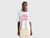 T-shirt com estampa slogan - ucb_image_F
