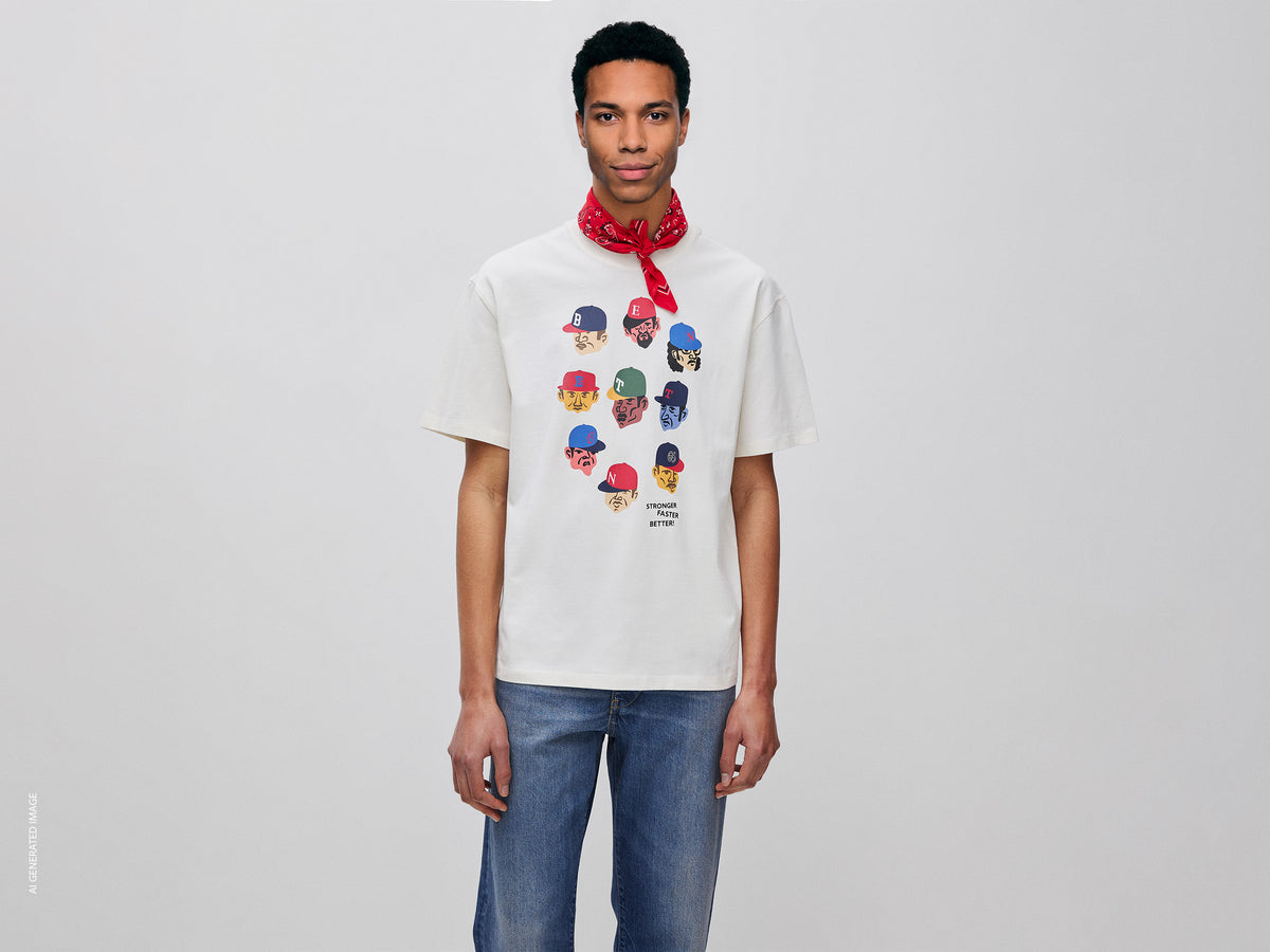 T-shirt com estampa relaxed fit - ucb_image_F