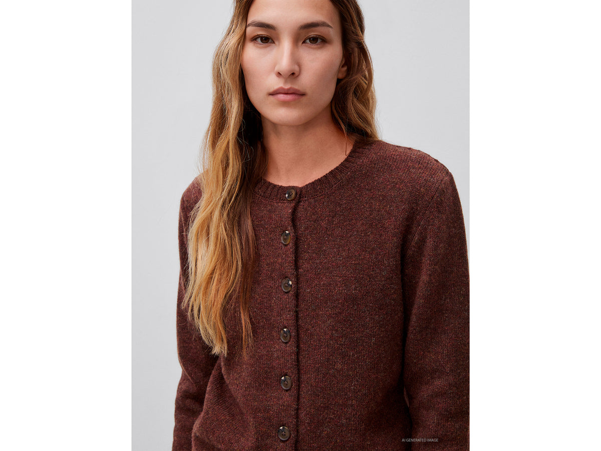 100% Shetland wool cardigan