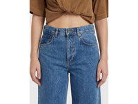 Jeans cropped com dobra lavagem clara - ucb_image_FY