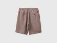 Pure linen Bermuda shorts - ucb_image_BS