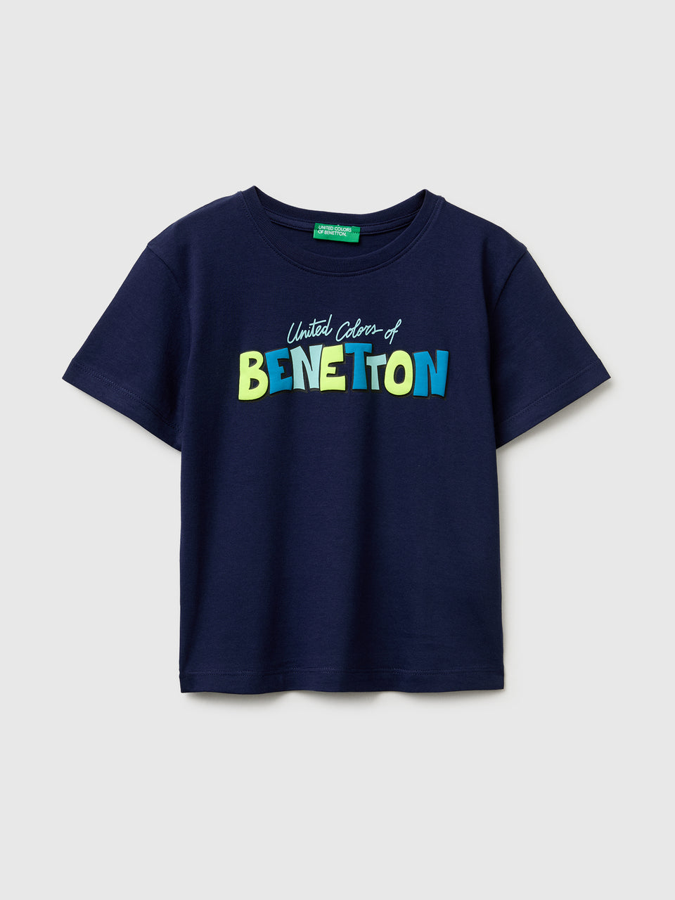 Organic cotton T-shirt with logo print - ucb_image_FS