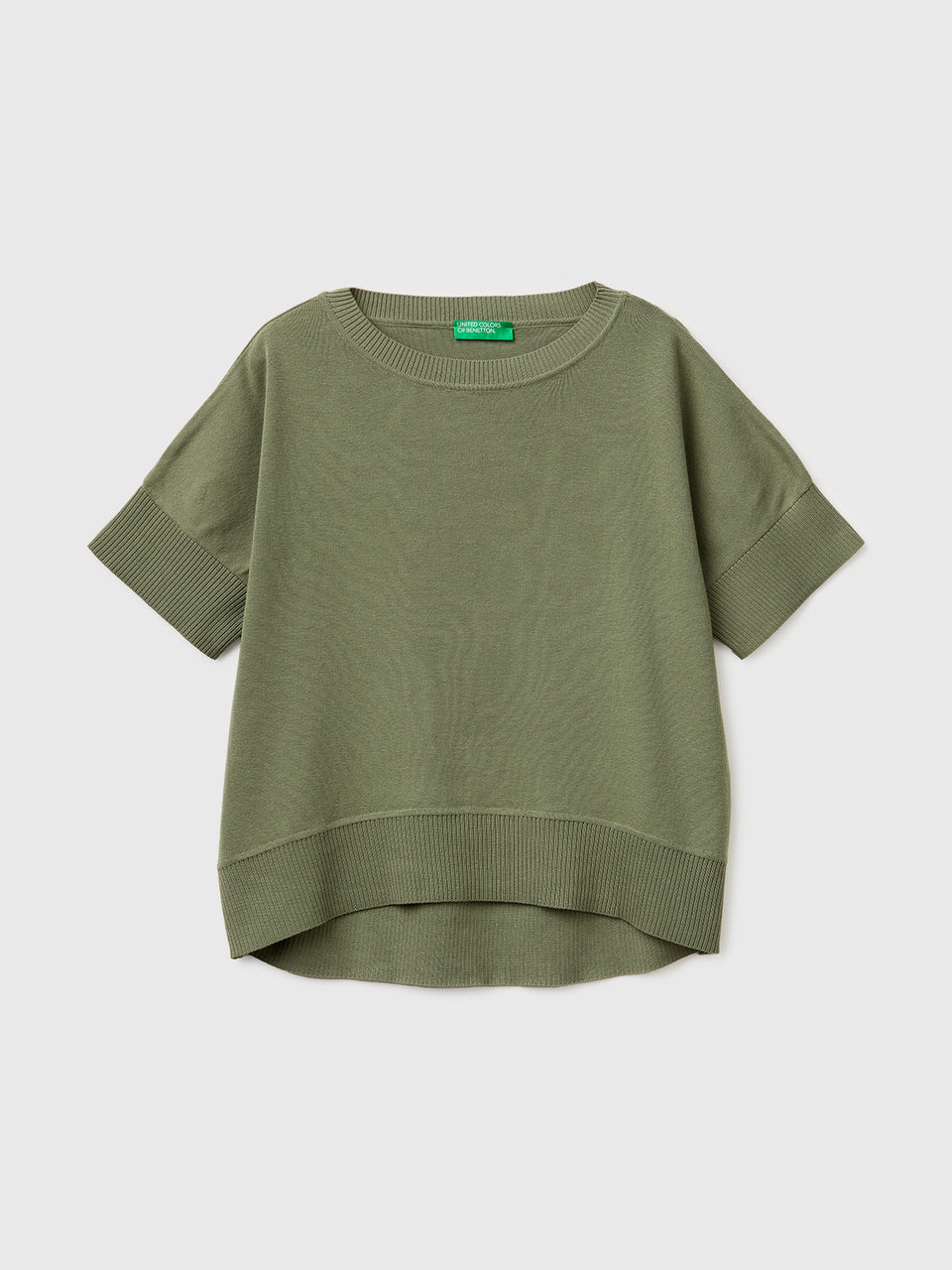 Premium cotton short-sleeved sweater - ucb_image_FS