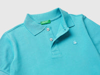 Slim fit polo in pure cotton - ucb_image_DS1