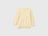 Light yellow sweater with boat neck - ucb_image_BS