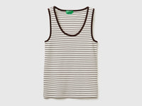Striped tank top in pure cotton - ucb_image_FS