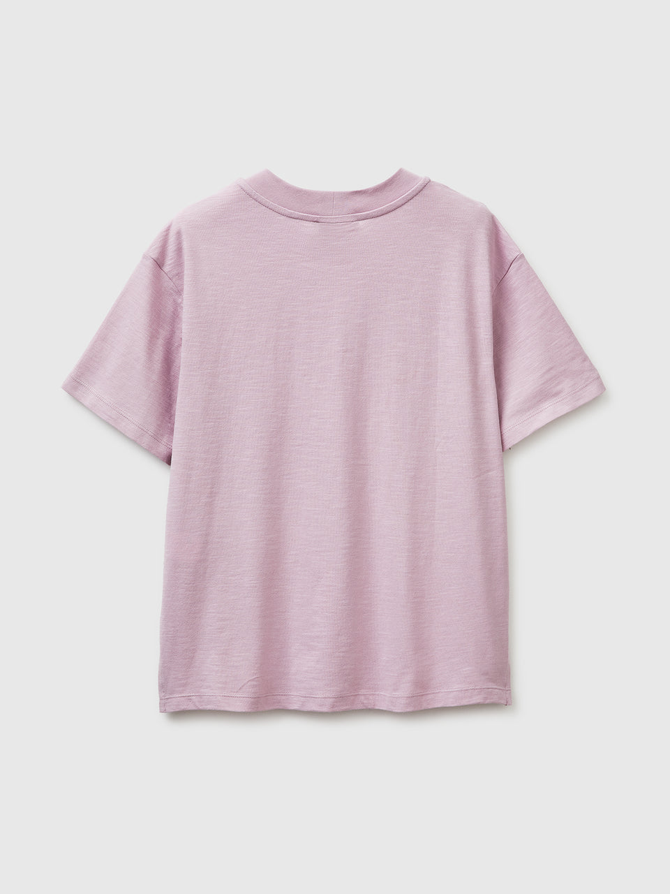 Crew neck t-shirt in lightweight cotton - ucb_image_BS
