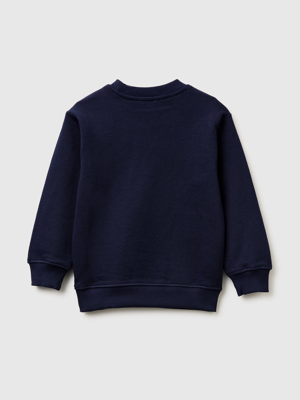 Organic cotton sweatshirt with logo print - ucb_image_BS