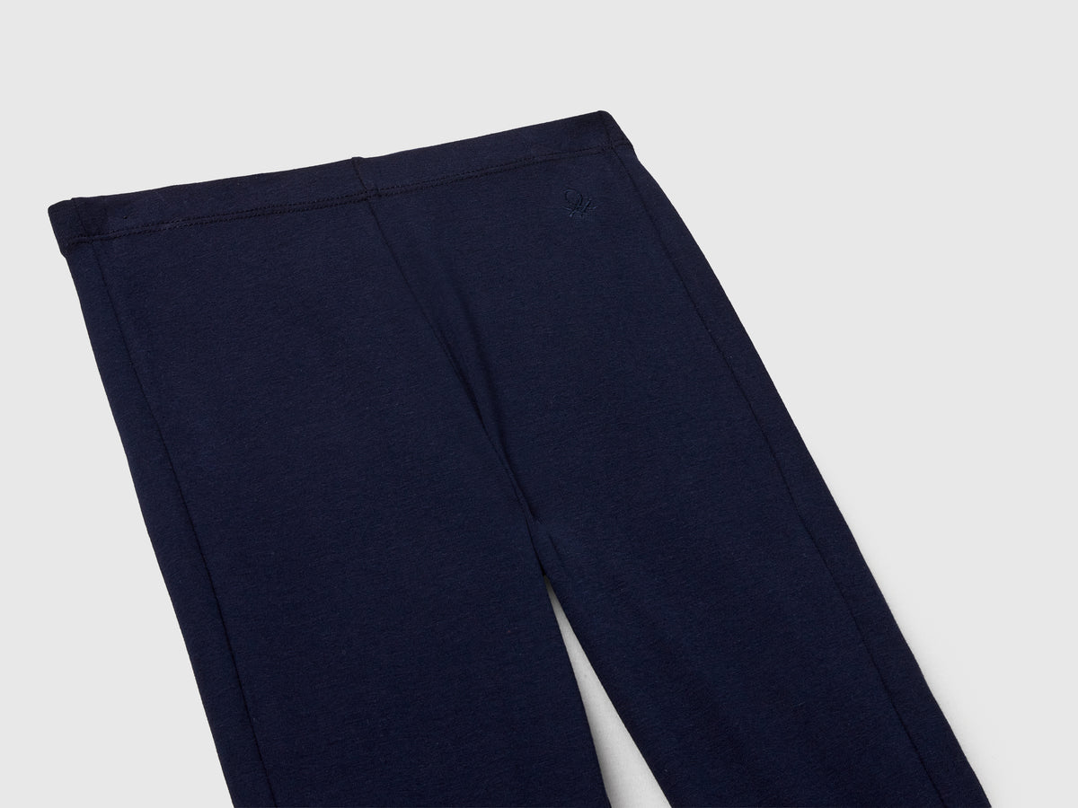 Leggings à boca-de-sino em algodão macio - ucb_image_DS1