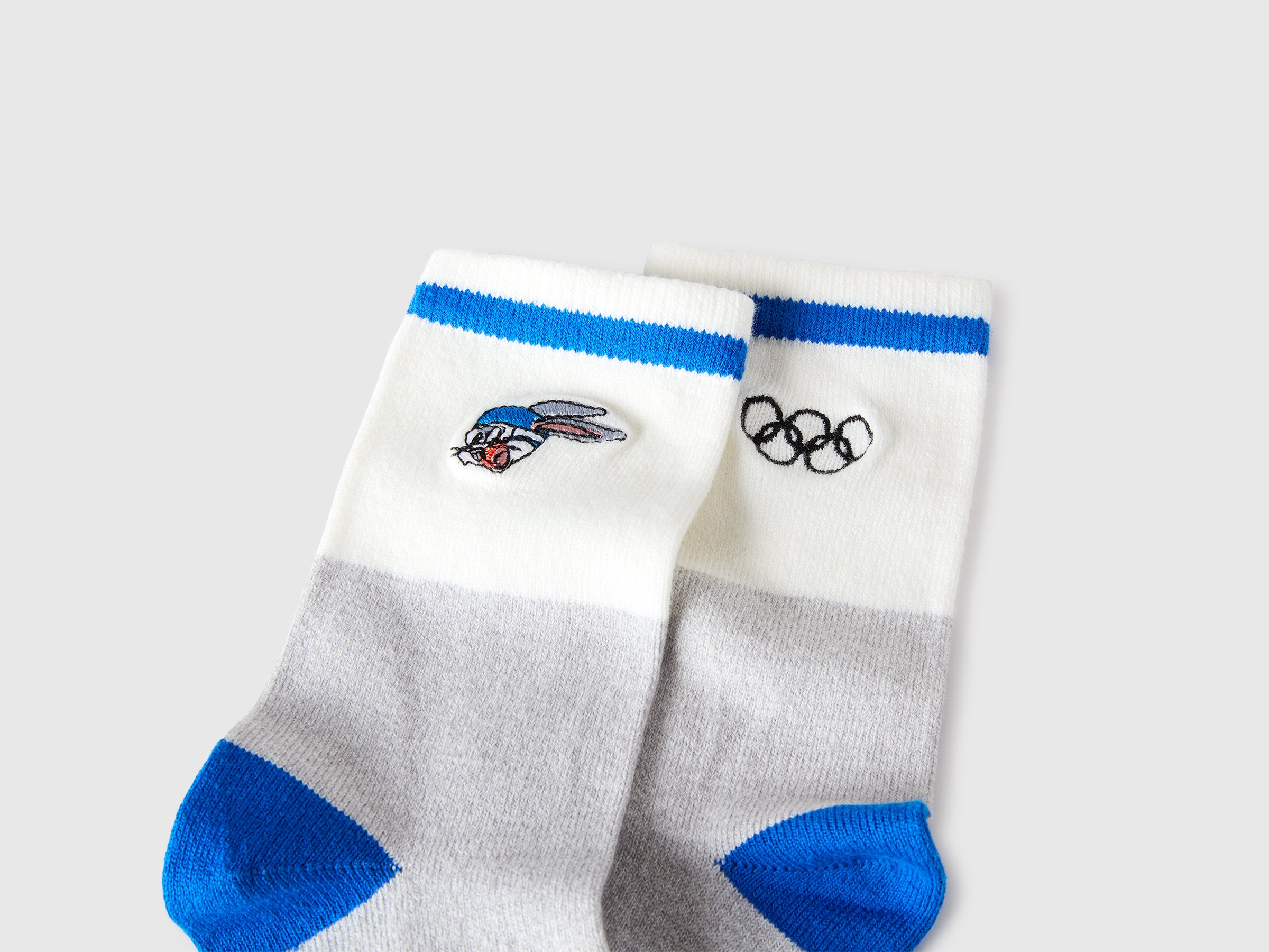Looney Tunes x Olympic Collection blue socks - ucb_image_DS1