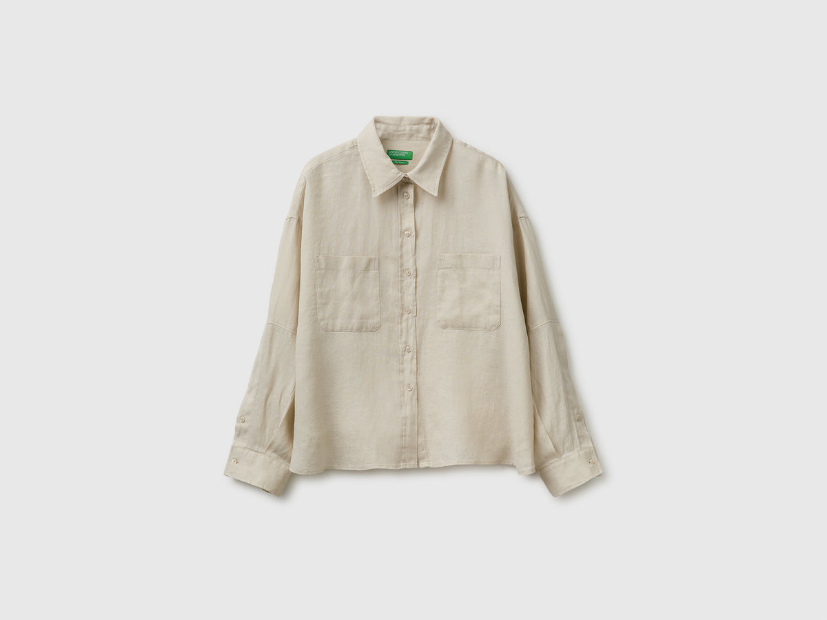 100% linen shirt with pockets - ucb_image_FS