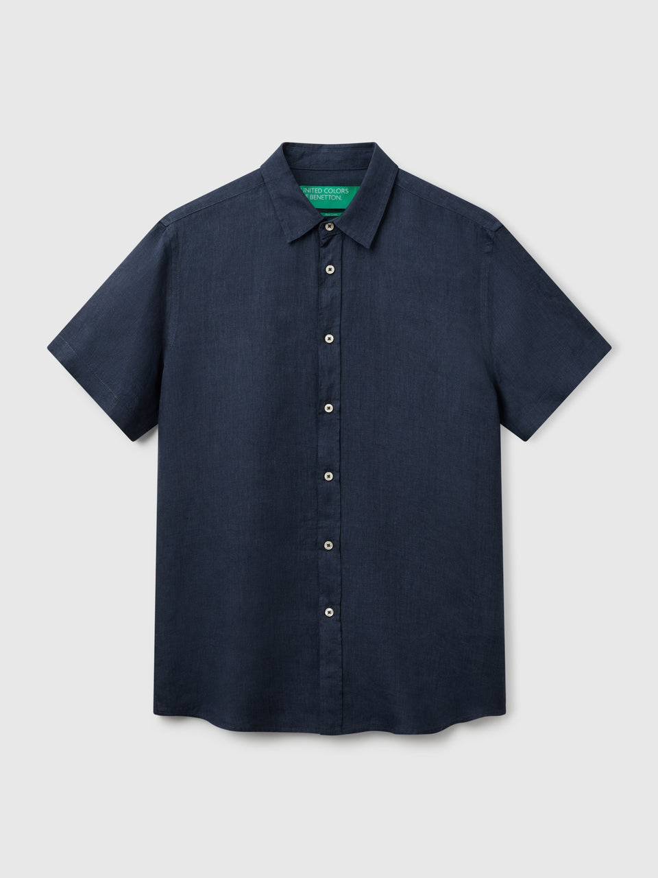 Short sleeve shirt in pure linen - ucb_image_FS