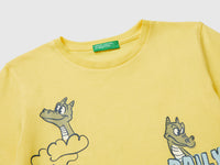 Crew neck T-shirt with print - ucb_image_DS1