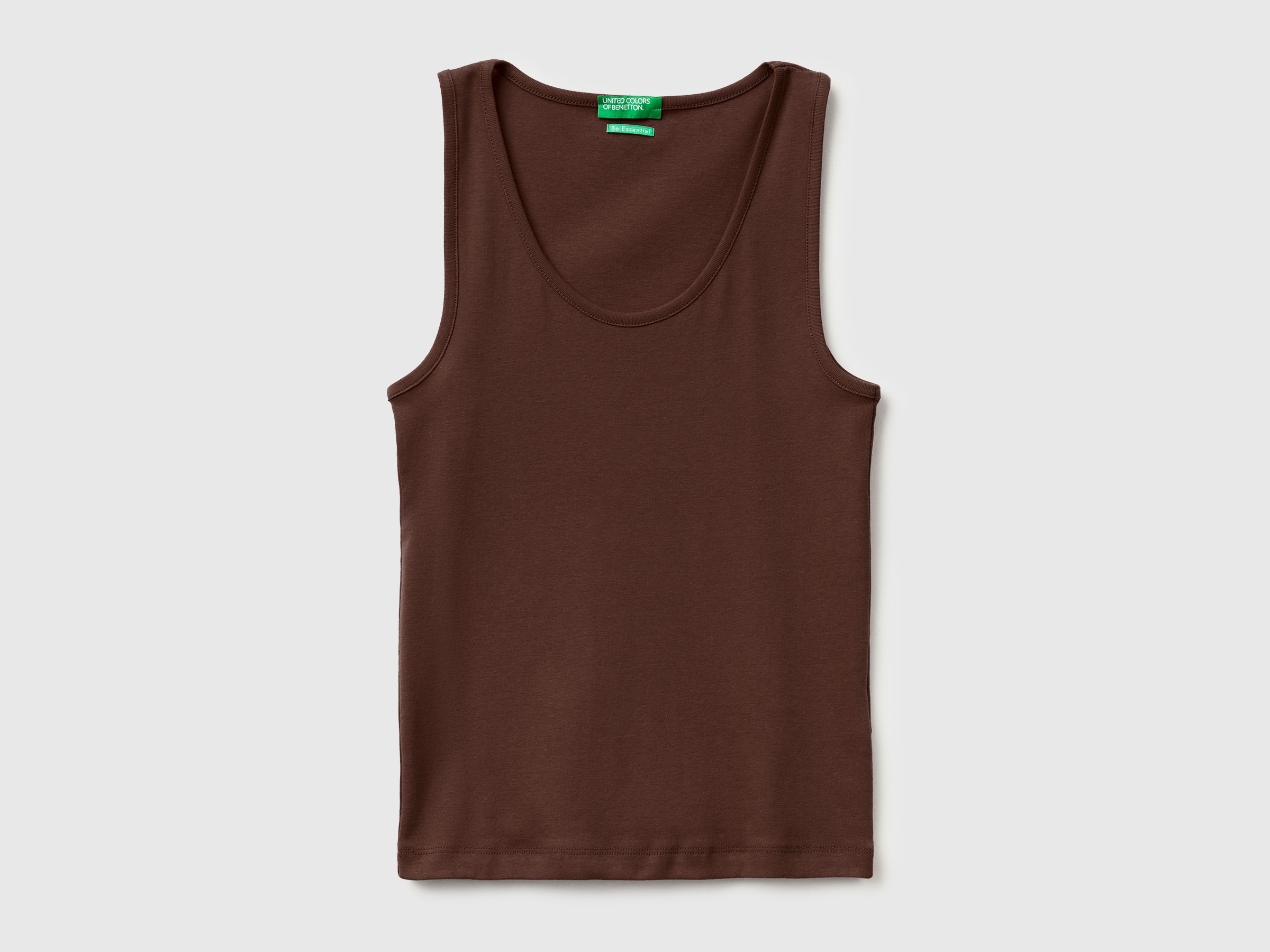 Slim fit ribbed tank top - ucb_image_FS