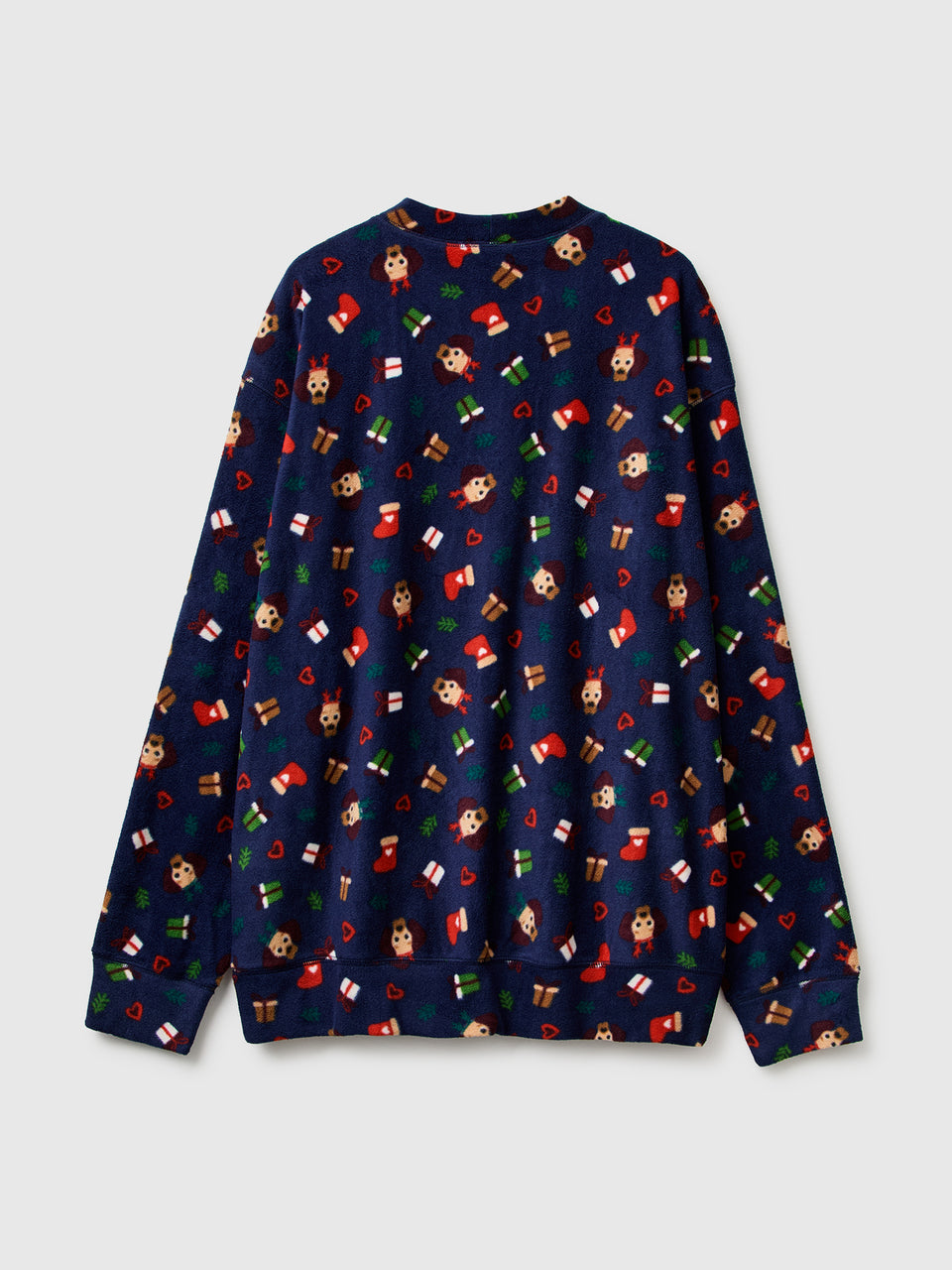 T-shirt em tecido polar com estampa natalina - ucb_image_BS