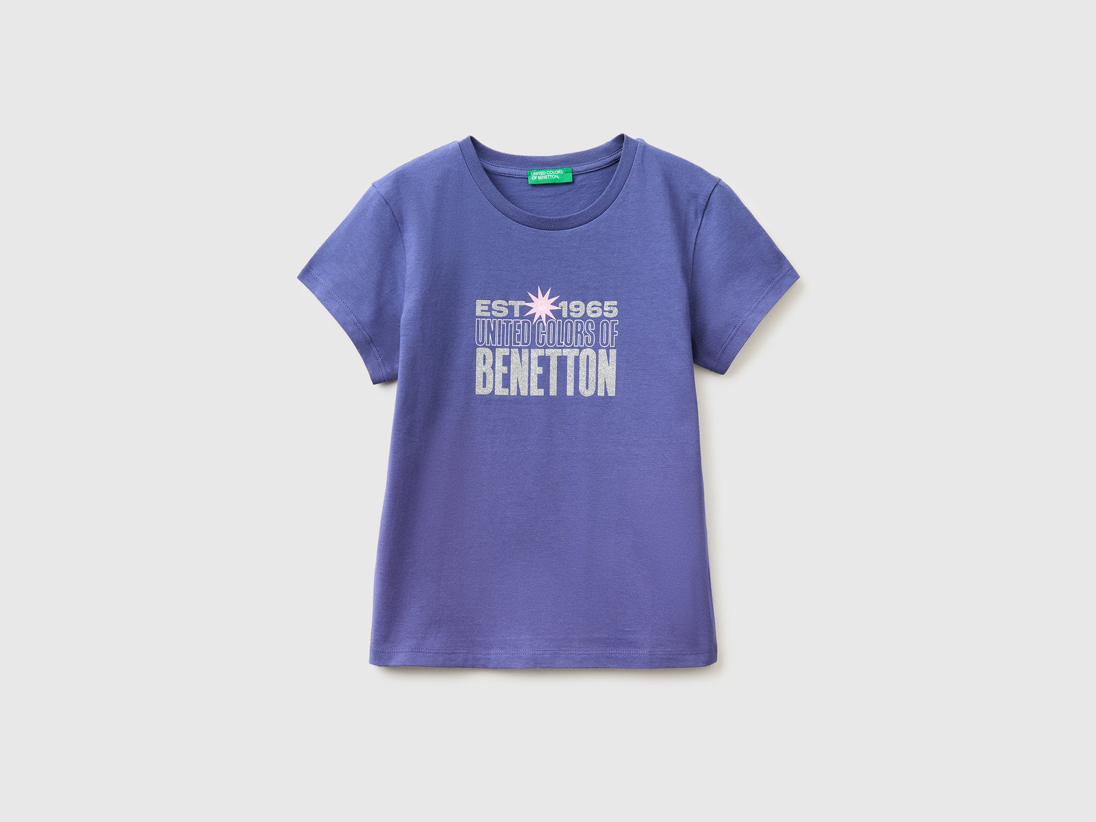 T-shirt with glitter print - ucb_image_FS