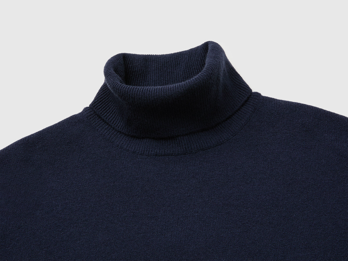 Camisola de gola alta 100% lã Merino - ucb_image_DS1