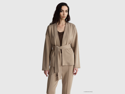 Sweat aberta com cinto - ucb_image_F