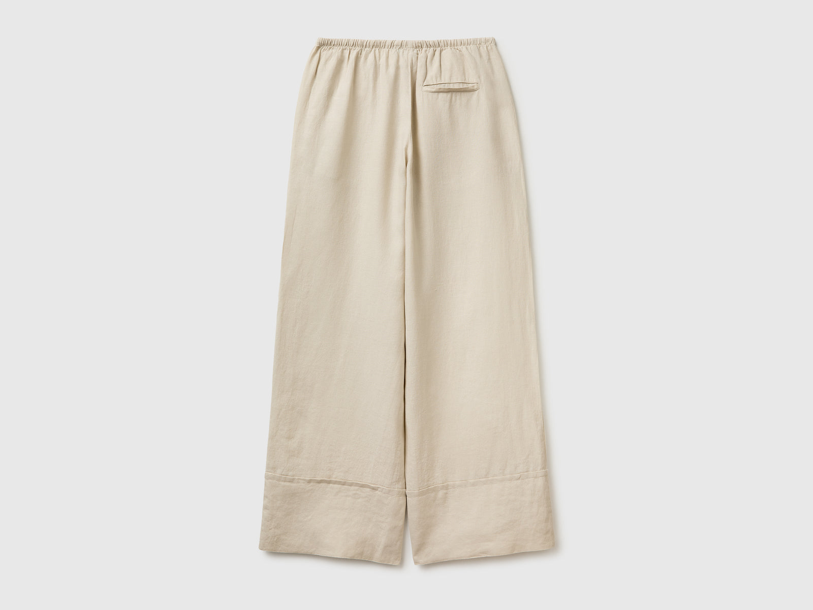 100% linen cuffed trousers - ucb_image_BS