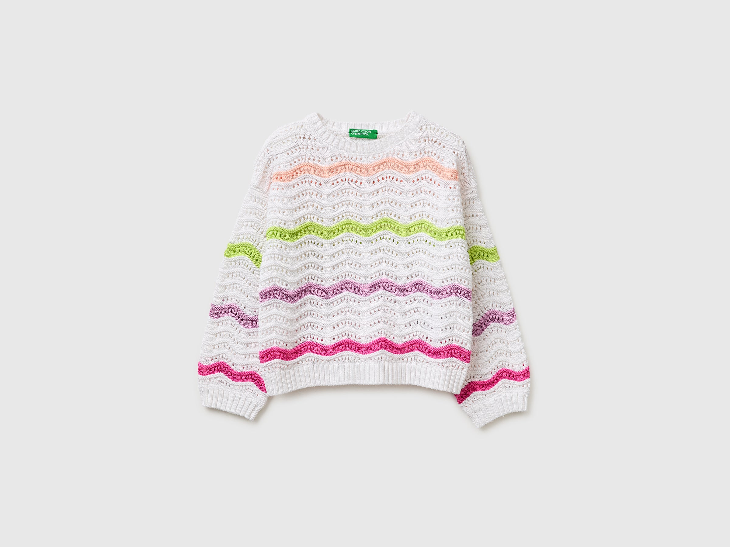 Sweater with multicolored stripes - ucb_image_FS