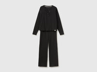 Pijama com t-shirt de gola henley - ucb_image_FS