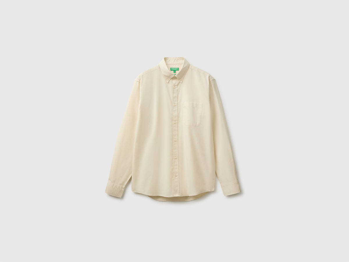 Camisa button down em flanela 100% algodão orgânico - ucb_image_FS