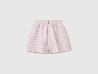 Floral linen blend shorts - ucb_image_FS