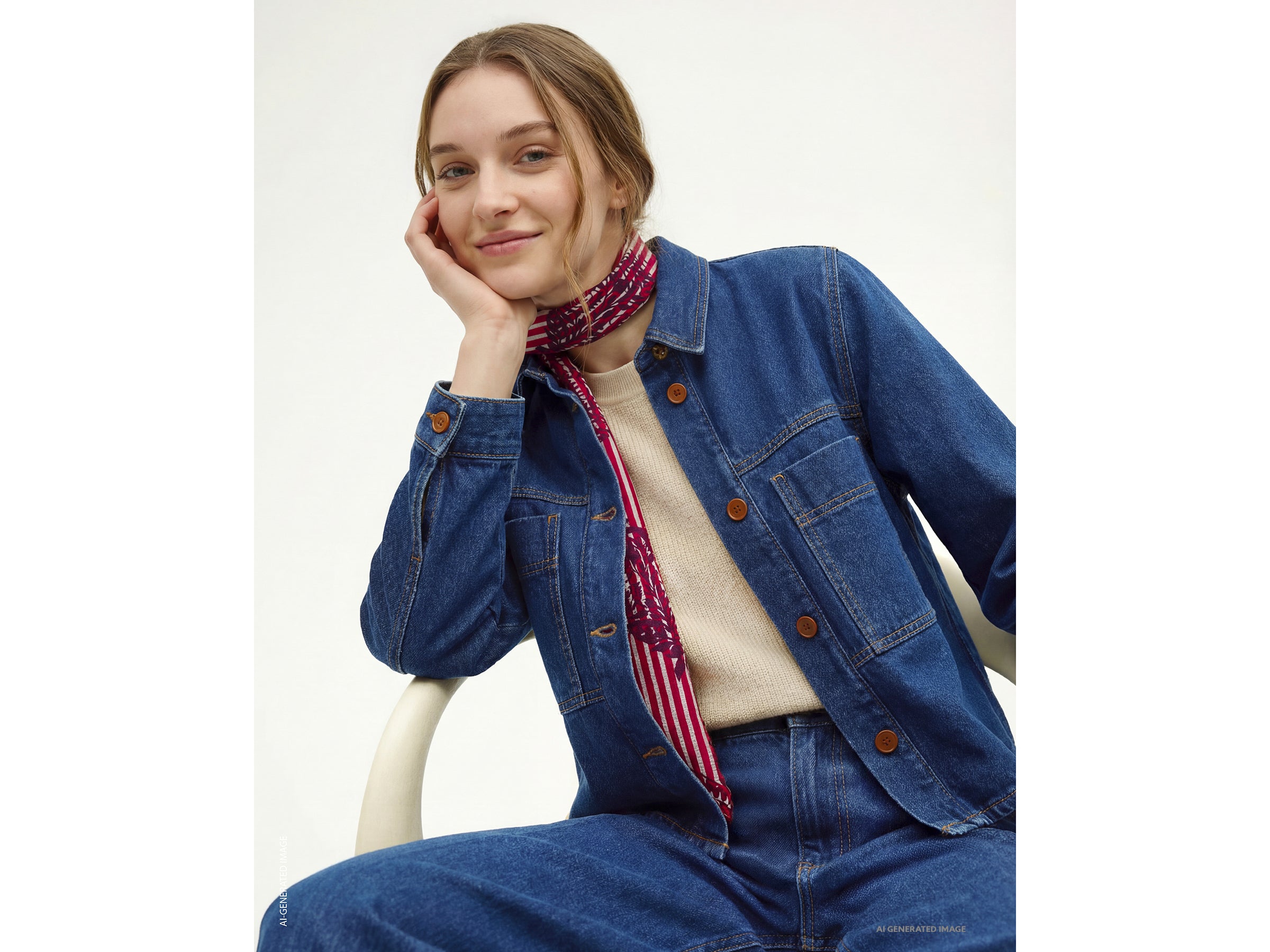 Casaco camiseiro em denim - ucb_image_FY