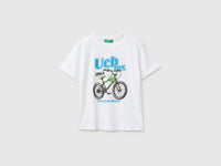 Organic cotton T-shirt with logo print - ucb_image_FS