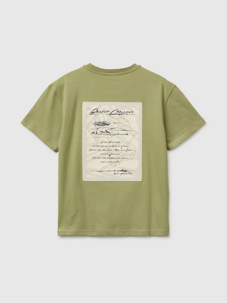 Oversized T-shirt with print and embroidery - ucb_image_BS